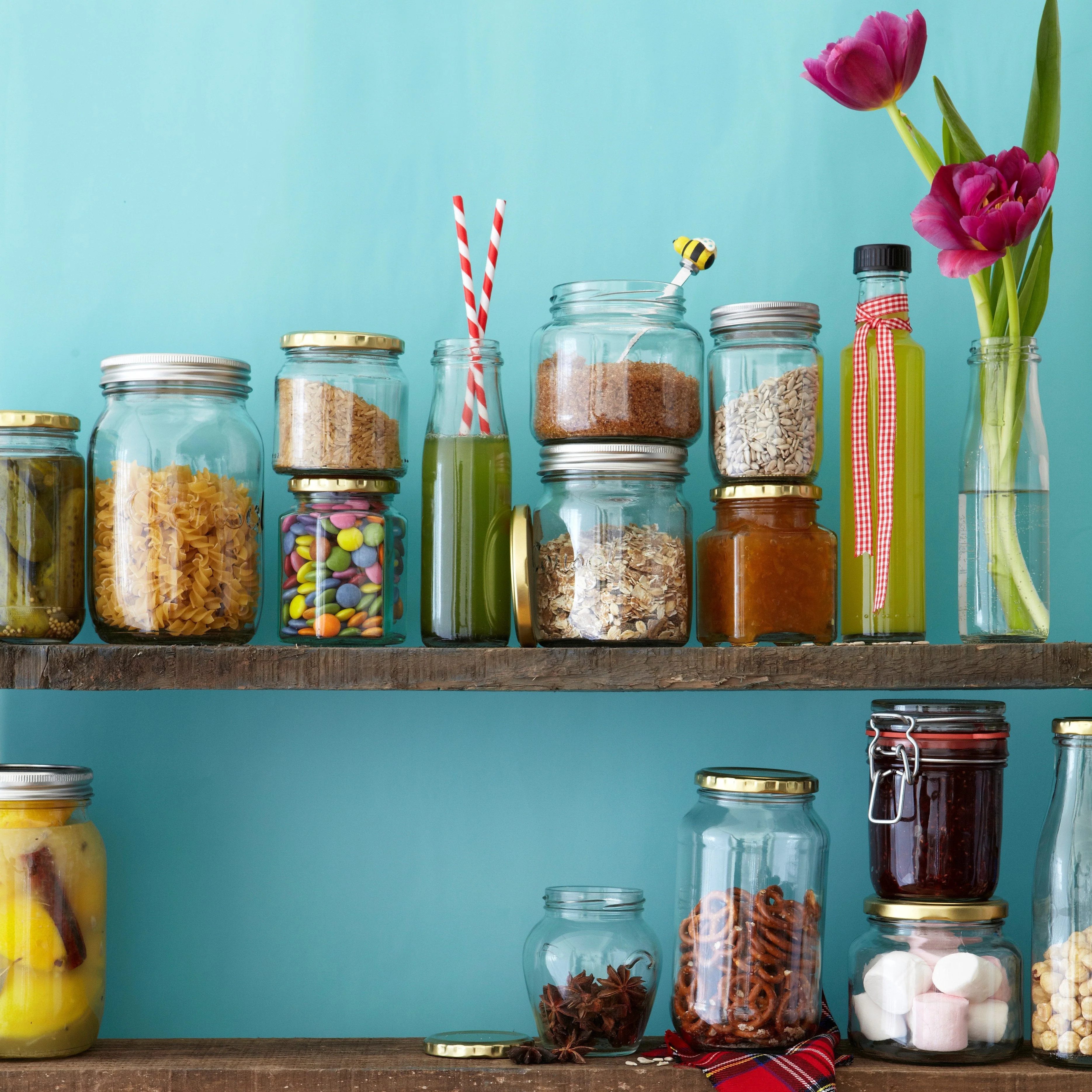 Consol Glass Chutney Bottle 250ml with Gold lid (24 Carton Pack) - Image 3